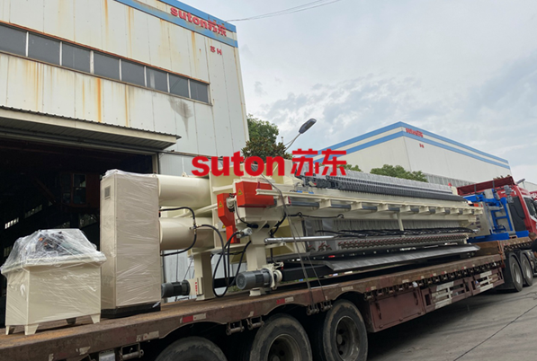 Sudong-filterpers realiseert fysieke en chemische slibbehandeling en resourcetoepassing voor Jiangxi-klanten